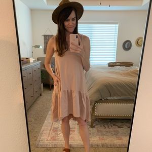 Leith Sleeveless Drop Waist Dress